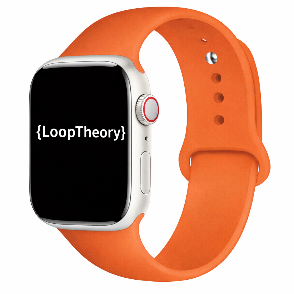 Silicone Sport Replacement Strap Compatible with Apple Watch Ultra & Series