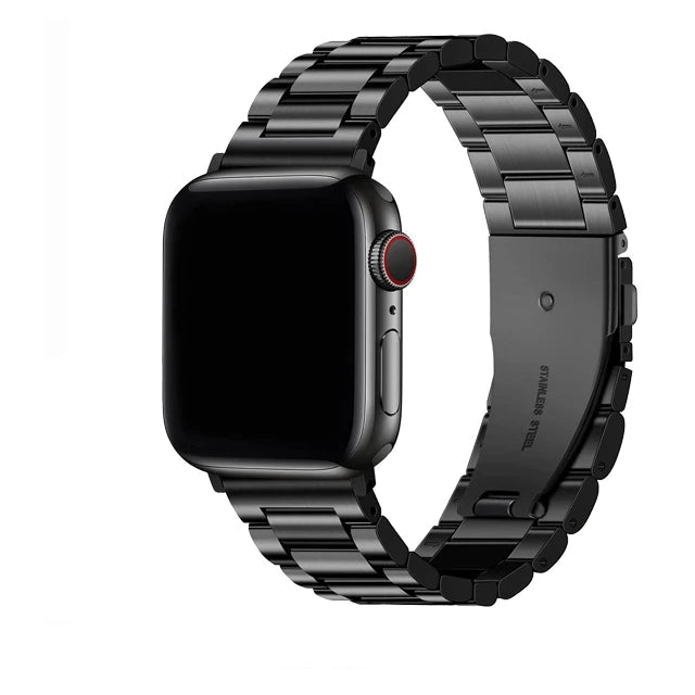 Stainless Steel Link Watch Strap Compatible with Apple Watch Ultra & Series