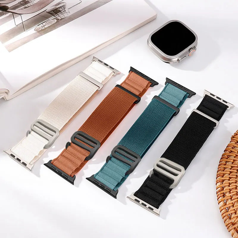 Nylon Alpine Loop Watch Strap Compatible with Apple Watch Ultra & Series