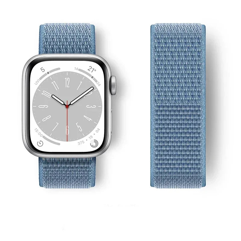 Nylon Sport Loop Watch Strap Compatible with Apple Watch Ultra & Series