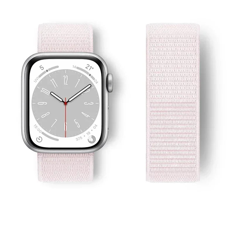 Nylon Sport Loop Watch Strap Compatible with Apple Watch Ultra & Series
