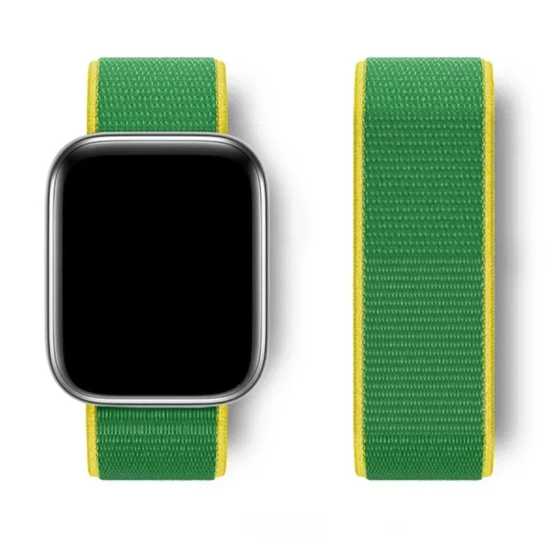 Nylon Sport Loop Watch Strap Compatible with Apple Watch Ultra & Series