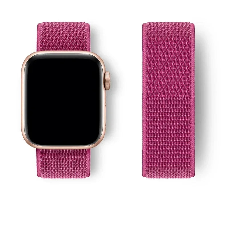 Nylon Sport Loop Watch Strap Compatible with Apple Watch Ultra & Series